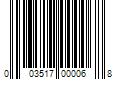 Barcode Image for UPC code 003517000068