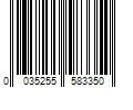 Barcode Image for UPC code 0035255583350. Product Name: Genuine Joe Urinal Screen, Non-Para, 12/PK, Green Apple Scent/Blue in White | Wayfair GJO58335