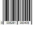 Barcode Image for UPC code 0035261080409