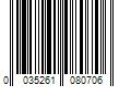 Barcode Image for UPC code 0035261080706