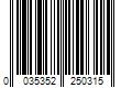 Barcode Image for UPC code 0035352250315