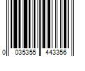 Barcode Image for UPC code 0035355443356