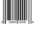 Barcode Image for UPC code 003540000066