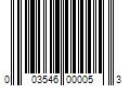 Barcode Image for UPC code 003546000053