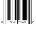 Barcode Image for UPC code 003546265292