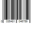 Barcode Image for UPC code 0035481046759