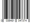 Barcode Image for UPC code 0035481047374