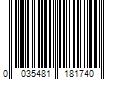 Barcode Image for UPC code 0035481181740