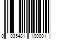 Barcode Image for UPC code 0035481190001