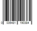 Barcode Image for UPC code 0035481190384