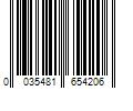 Barcode Image for UPC code 0035481654206