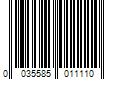 Barcode Image for UPC code 0035585011110