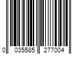 Barcode Image for UPC code 0035585277004