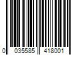 Barcode Image for UPC code 0035585418001