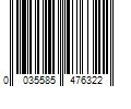 Barcode Image for UPC code 0035585476322