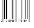 Barcode Image for UPC code 0035585775180