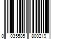 Barcode Image for UPC code 0035585800219