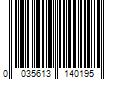 Barcode Image for UPC code 0035613140195