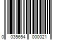 Barcode Image for UPC code 0035654000021