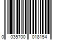 Barcode Image for UPC code 0035700018154