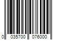 Barcode Image for UPC code 0035700076000