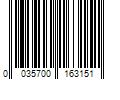 Barcode Image for UPC code 0035700163151