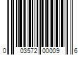 Barcode Image for UPC code 003572000096