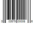 Barcode Image for UPC code 003575000086