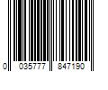 Barcode Image for UPC code 0035777847190