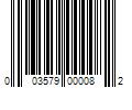 Barcode Image for UPC code 003579000082