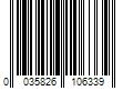 Barcode Image for UPC code 0035826106339