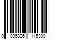 Barcode Image for UPC code 0035826115300