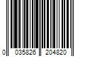 Barcode Image for UPC code 0035826204820