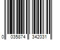 Barcode Image for UPC code 0035874342031