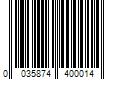 Barcode Image for UPC code 0035874400014