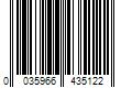 Barcode Image for UPC code 0035966435122