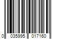 Barcode Image for UPC code 0035995017160