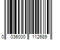 Barcode Image for UPC code 0036000112689