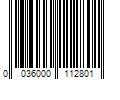 Barcode Image for UPC code 0036000112801