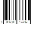 Barcode Image for UPC code 0036000124569