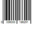 Barcode Image for UPC code 0036000186291