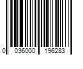 Barcode Image for UPC code 0036000196283