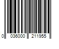 Barcode Image for UPC code 0036000211955