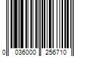 Barcode Image for UPC code 0036000256710