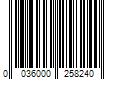 Barcode Image for UPC code 0036000258240