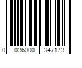 Barcode Image for UPC code 0036000347173