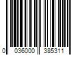 Barcode Image for UPC code 0036000385311