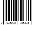 Barcode Image for UPC code 0036000385335