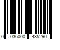 Barcode Image for UPC code 0036000435290