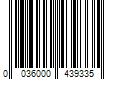 Barcode Image for UPC code 0036000439335